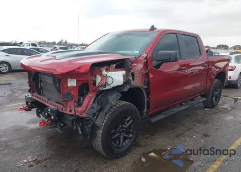 2024 Chevrolet Silverado 1500 4Wd Short Bed Lt Trail Boss z USA, uszkodzony, nr VIN 3GCUDFED9RG358369